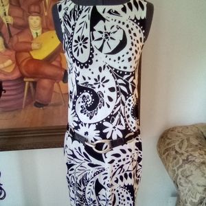 J Crew Paisley Knit Dress